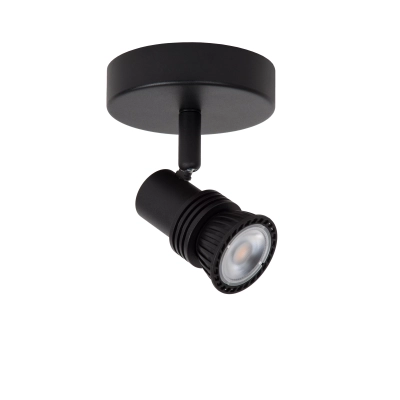 KIANTI - Plafon Spot - Ø 10 cm - 1xGU10 - Black 53901/01/30 Lucide